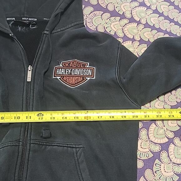 Harley-Davidson Kabul Afghanistan Hoodie - super soft and cozy - Picture 5 of 8